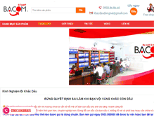 Tablet Screenshot of khacdaubienhoa.com